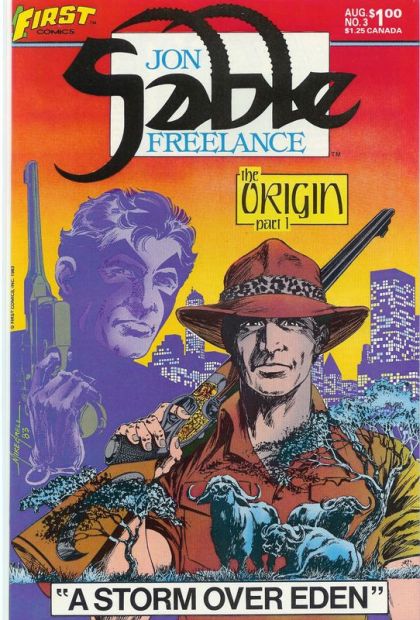 Jon Sable, Freelance The Origin: Part 1 |  Issue#3 | Year:1983 | Series: Jon Sable | Pub: First Comics