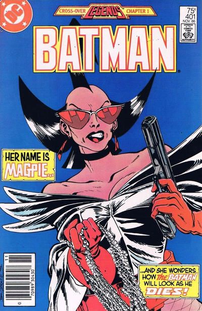 Batman, Vol. 1 Legends - Chapter 1: A Bird In The Hand... |  Issue#401B | Year:1986 | Series: Batman | Pub: DC Comics | Newsstand Edition
