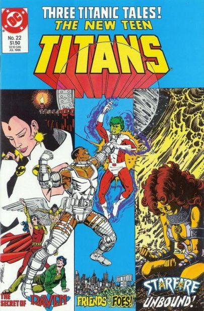 The New Teen Titans, Vol. 2 Dick's Story |  Issue#22 | Year:1986 | Series: Teen Titans | Pub: DC Comics