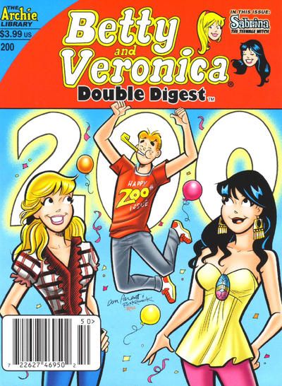 Betty & Veronica Double Digest  |  Issue#200B | Year:2012 | Series:  | Pub: Archie Comic Publications