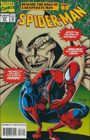 Spider-Man, Vol. 1 Beware The Rage Of A Desperate Man, Part 2: Old Habits |  Issue#47A | Year:1994 | Series: Spider-Man | Pub: Marvel Comics