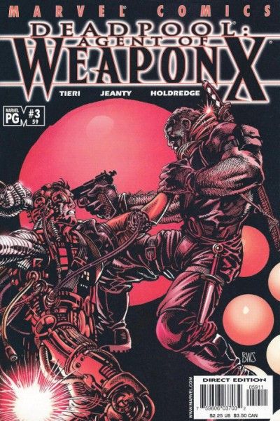 Deadpool, Vol. 2 Agent Of Weapon X, Part 3: Intensive Care |  Issue#59A | Year:2001 | Series: Deadpool |
