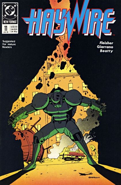 Haywire The Incendiary Man |  Issue#11 | Year:1989 | Series:  | Pub: DC Comics