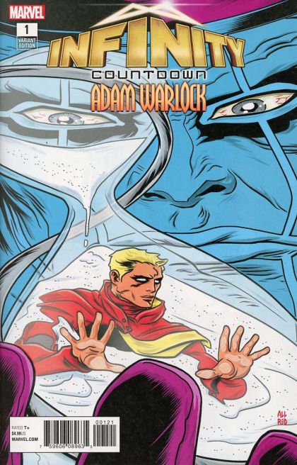 Infinity Countdown: Adam Warlock  |  Issue#1B | Year:2018 | Series:  | Pub: Marvel Comics | Variant Michael Allred Cover