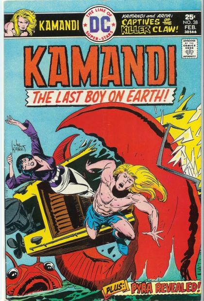 Kamandi: The Last Boy on Earth! Pyra Revealed |  Issue#38 | Year: | Series: Jack Kirby | Pub: DC Comics