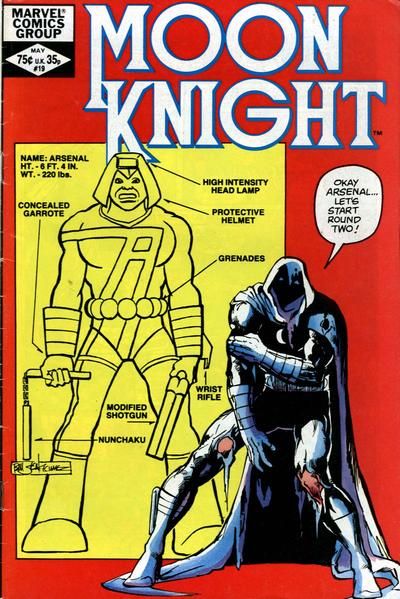 Moon Knight, Vol. 1 Assault on Island Strange |  Issue#19 | Year:1982 | Series: Moon Knight | Pub: Marvel Comics |