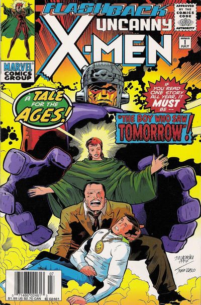 Uncanny X-Men Flashback!, The Boy Who Saw Tomorrow! |  Issue#-1B | Year:1997 | Series: X-Men | Pub: Marvel Comics