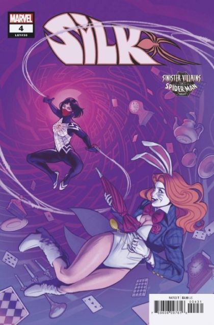 Silk, Vol. 3  |  Issue#4C | Year:2021 | Series:  | Pub: Marvel Comics | Variant Betsy Cola Spider-Man Villains Cover