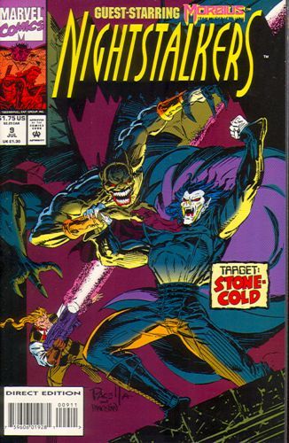 Nightstalkers Crossing the Rubicon |  Issue#9A | Year:1993 | Series: Midnight Sons |