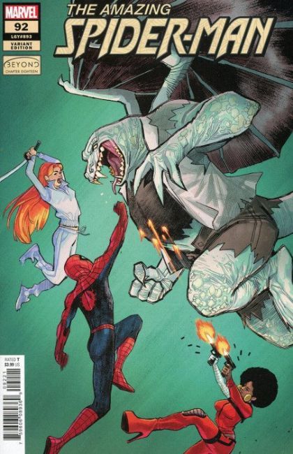 The Amazing Spider-Man, Vol. 5 Beyond - Chapter Eighteen |  Issue#92B | Year:2022 | Series: Spider-Man | Pub: Marvel Comics | Sara Pichelli Variant Cover