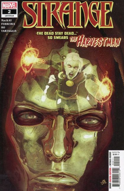 Strange, Vol. 3  |  Issue#2A | Year:2022 | Series: Doctor Strange | Pub: Marvel Comics | Regular Björn Barends Cover