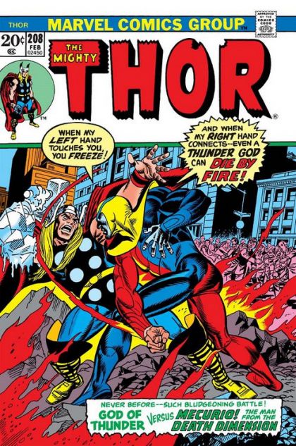 Thor, Vol. 1 The Fourth-Dimensional Man! |  Issue#208A | Year:1972 | Series: Thor | Pub: Marvel Comics