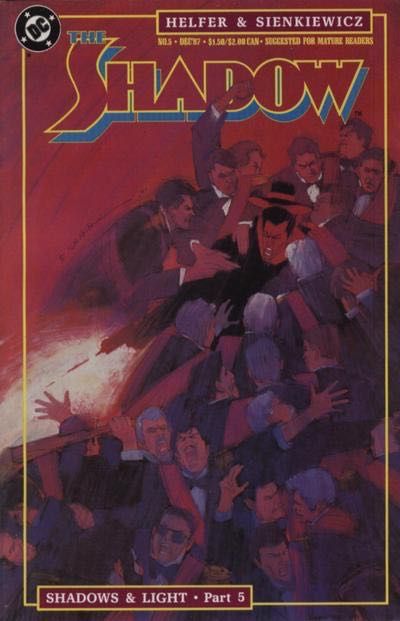 Shadow, Vol. 3 Shadows & Light, Saving Grace |  Issue#5 | Year:1987 | Series: The Shadow | Pub: DC Comics