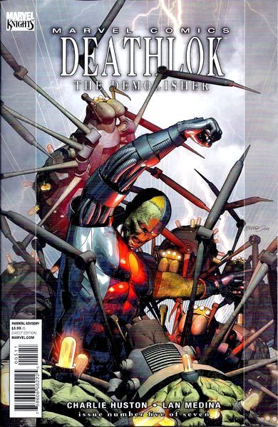 Deathlok, Vol. 4 Chapter Five: To Rescue From Monsters |  Issue#5 | Year:2010 | Series:  | Pub: Marvel Comics | Brandon Peterson Regular