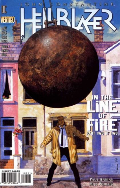 Hellblazer In the Line of Fire, Part 2: Over My Dead Body |  Issue#107 | Year:1996 | Series: Hellblazer | Pub: DC Comics