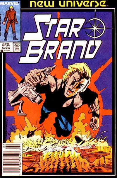 Star Brand Crossing The Line |  Issue#5B | Year:1987 | Series: New Universe |