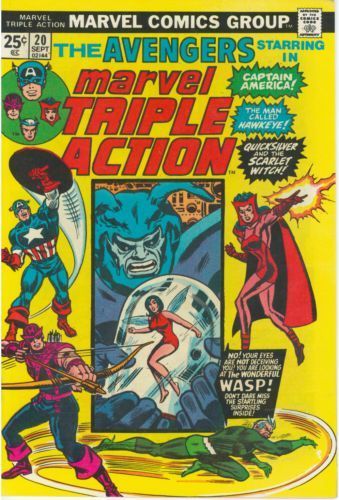 Marvel Triple Action, Vol. 1 The Voice Of The Wasp! |  Issue#20 | Year:1974 | Series:  | Pub: Marvel Comics