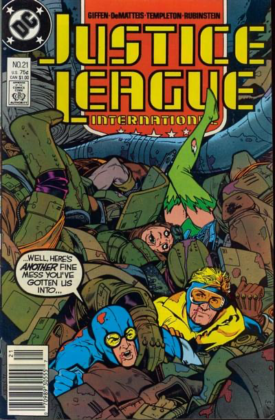Justice League / International / America Apokolips... Wow! |  Issue#21B | Year:1988 | Series: Justice League | Pub: DC Comics