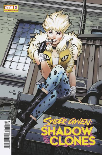 Spider-Gwen: Shadow Clones  |  Issue#3B | Year:2023 | Series:  | Pub: Marvel Comics | Greg Land Variant