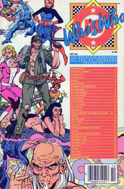Who's Who: The Definitive Directory of the DC Universe Rubberduck to Shining Knight |  Issue#20A | Year:1986 | Series: Who's Who? | Pub: DC Comics
