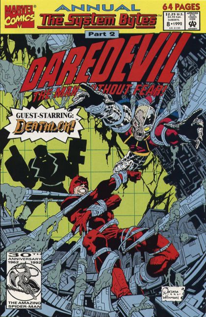 Daredevil, Vol. 1 Annual The System Bytes - Part 2: Maxed Out |  Issue#8A | Year:1992 | Series: Daredevil |
