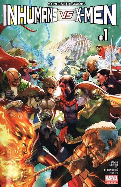 Inhumans vs. X-Men Inhumans vs X-Men  |  Issue#1A | Year:2016 | Series:  | Pub: Marvel Comics