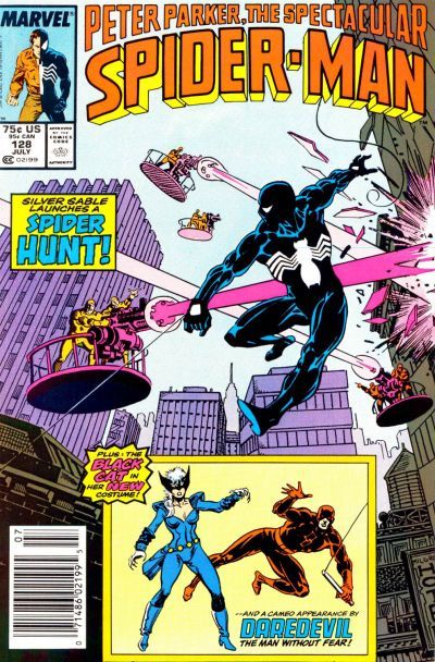The Spectacular Spider-Man, Vol. 1 Spider Hunt |  Issue#128B | Year:1987 | Series: Spider-Man |