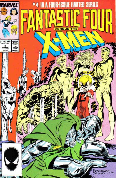 Fantastic Four Versus the X-Men A Matter Of Faith |  Issue#4A | Year:1987 | Series: Fantastic Four |