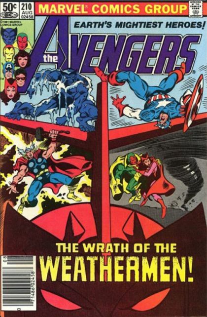 The Avengers, Vol. 1 You Don't Need The Weathermen To Know Which Way The Wind Blows! |  Issue#210B | Year:1981 | Series: Avengers | Pub: Marvel Comics |