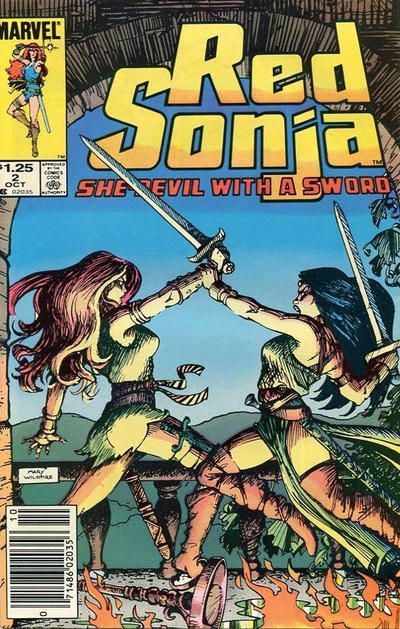 Red Sonja, Vol. 3 Blood Debt |  Issue#2B | Year:1983 | Series: Red Sonja | Pub: Marvel Comics |