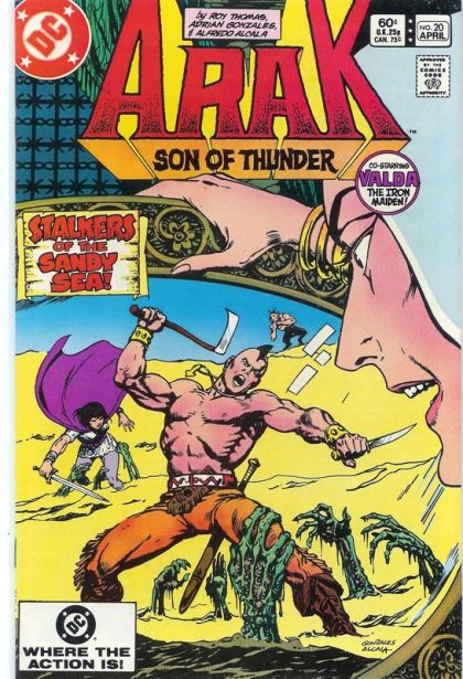 Arak To Sail The Sandy Sea! / Ghost From An Icy Grave! |  Issue#20A | Year:1982 | Series:  | Pub: DC Comics |