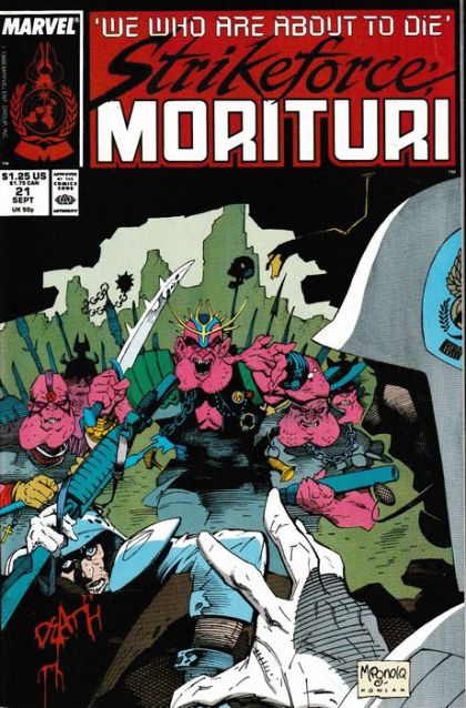 Strikeforce: Morituri The Earth is Red |  Issue#21 | Year:1988 | Series: Strikeforce: Morituri |