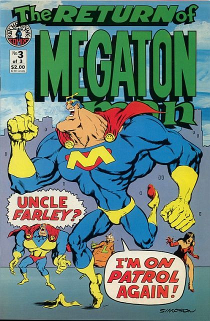 Return of Megaton Man  |  Issue#3 | Year:1988 | Series:  | Pub: Kitchen Sink Press