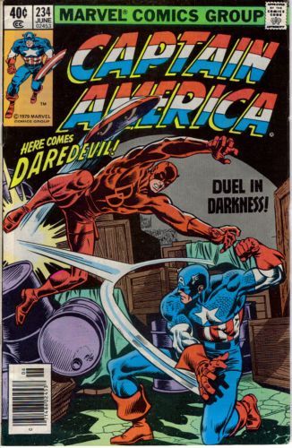 Captain America, Vol. 1 Burn, Cap, Burn! |  Issue#234B | Year:1979 | Series: Captain America | Pub: Marvel Comics