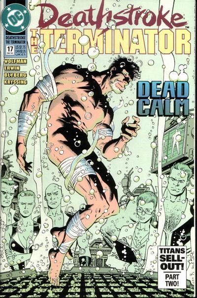 Deathstroke, The Terminator The Nuclear Winter, pt 1: Genesis - DNA |  Issue#17 | Year:1992 | Series: Deathstroke | Pub: DC Comics