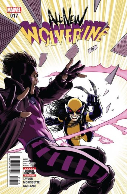 All-New Wolverine Enemy Of The State II, Part Five |  Issue#17A | Year:2017 | Series:  | Pub: Marvel Comics | Regular David Lopez Cover