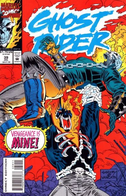 Ghost Rider, Vol. 2 Vengeance! |  Issue#39A | Year:1993 | Series: Ghost Rider |