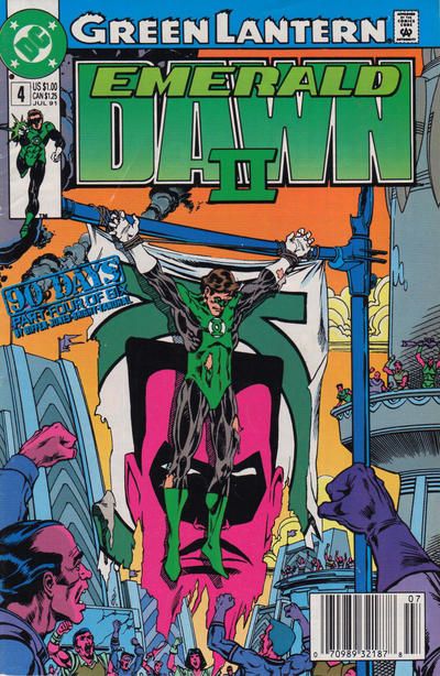 Green Lantern: Emerald Dawn II 90 Days, The Will To Power |  Issue#4B | Year:1991 | Series: Green Lantern | Pub: DC Comics