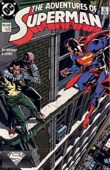 The Adventures of Superman The Ledge |  Issue#448A | Year:1988 | Series: Superman |