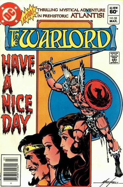 Warlord, Vol. 1 Have A Nice Day / Atlantis! |  Issue#55B | Year:1982 | Series: Warlord | Pub: DC Comics