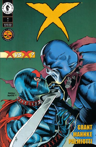 X, Vol. 1 Copycat |  Issue#2 | Year:1994 | Series: X | Pub: Dark Horse Comics