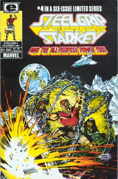 Steelgrip Starkey Who's Mining The Moon? |  Issue#4 | Year:1986 | Series:  |