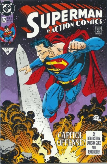 Action Comics, Vol. 1 Shellshocked |  Issue#679A | Year:1992 | Series:  | Pub: DC Comics