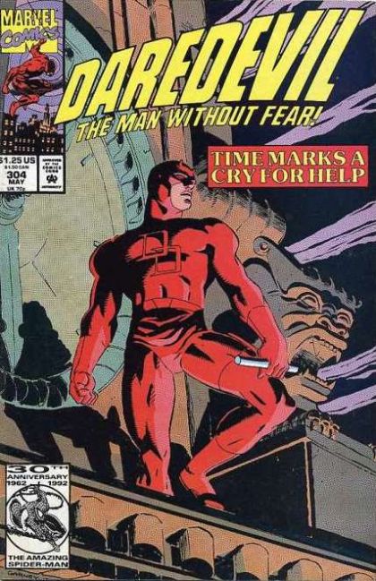 Daredevil, Vol. 1 34 Hours |  Issue#304A | Year:1992 | Series: Daredevil | Pub: Marvel Comics