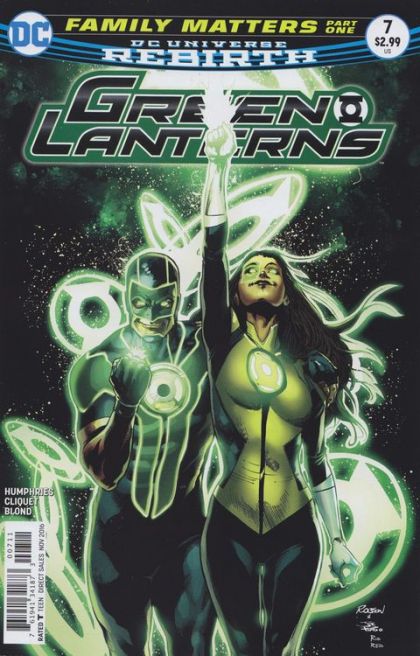 Green Lanterns Family Matters, Part One: Kitchen Nightmares |  Issue#7A | Year:2016 | Series: Green Lantern | Pub: DC Comics