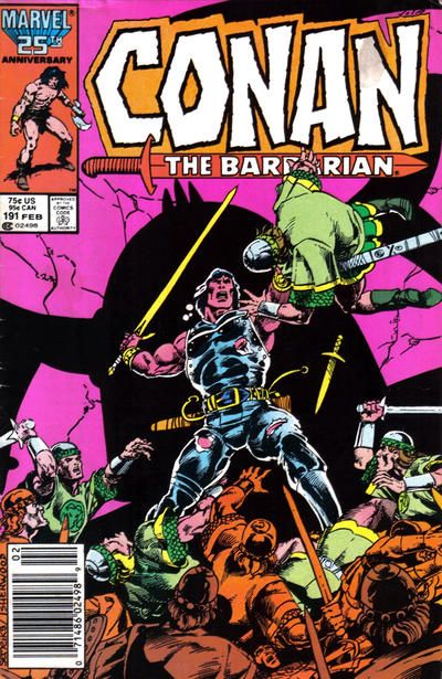 Conan the Barbarian, Vol. 1 Deliverance |  Issue#191B | Year:1987 | Series: Conan | Pub: Marvel Comics