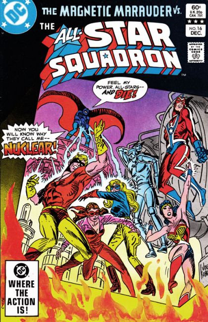 All-Star Squadron The Magnetic Marauder |  Issue#16A | Year:1982 | Series:  |