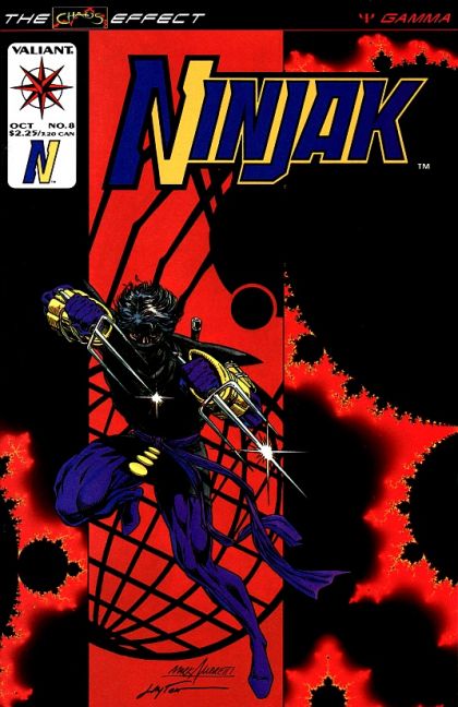 Ninjak, Vol. 1 The Chaos Effect - Gamma, Part 3 |  Issue#8 | Year:1994 | Series: Ninjak | Pub: Valiant Entertainment
