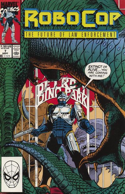 Robocop Robosaur |  Issue#7A | Year:1990 | Series:  | Pub: Marvel Comics