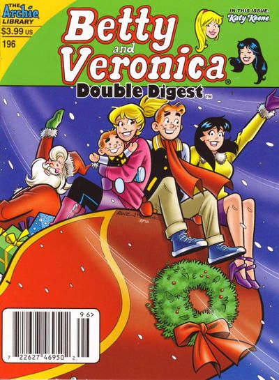Betty & Veronica Double Digest  |  Issue#196B | Year:2012 | Series:  | Pub: Archie Comic Publications